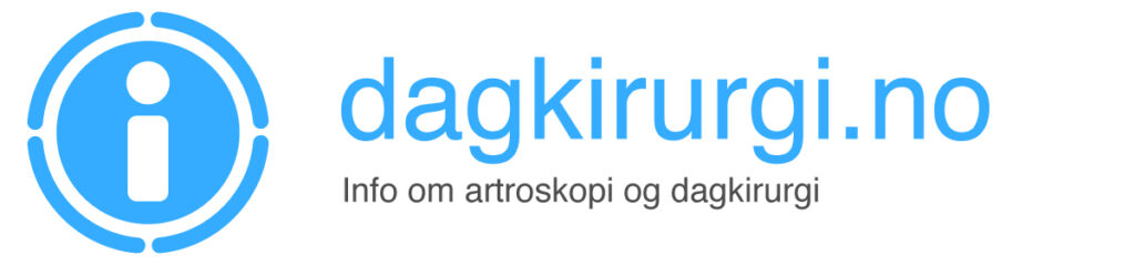 Dagkirurgi. Artoskopi
